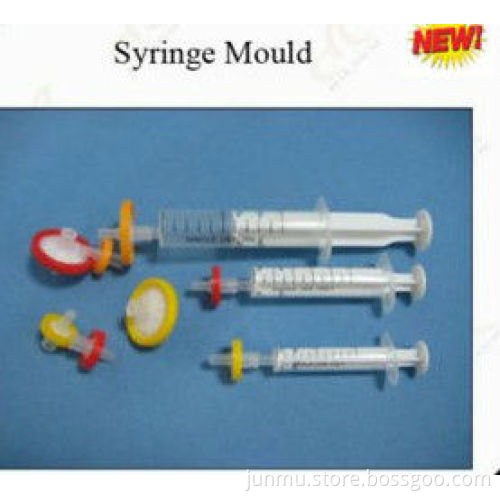 Good quality Disposable plastic syringe injection mold for medical equipments from Kunshan Junmu